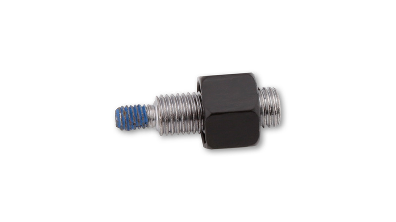 HIGHSIDER pro Spiegeladapter Schwarz M10 x 1,25 mm auf M6 (1Stck)