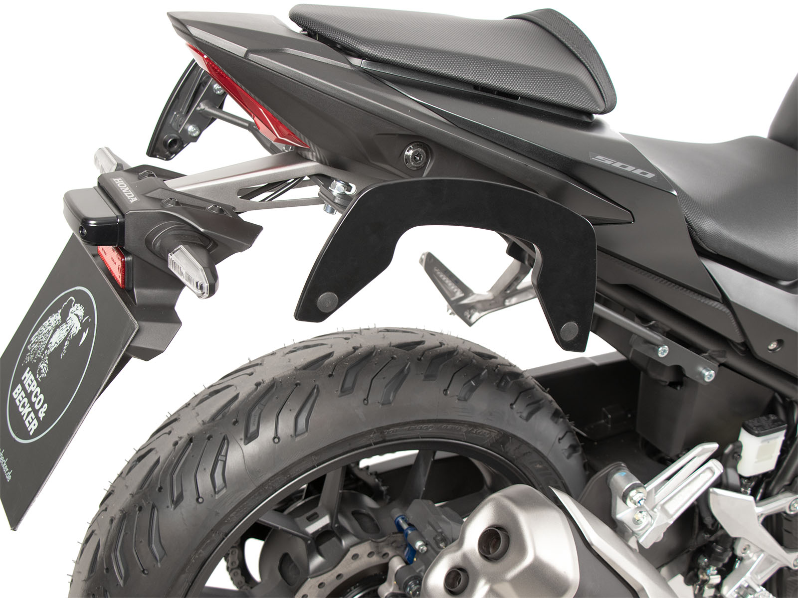 C-Bow Seitenträger anthrazit für Honda CB 500 Hornet (24-) Hepco & Becker