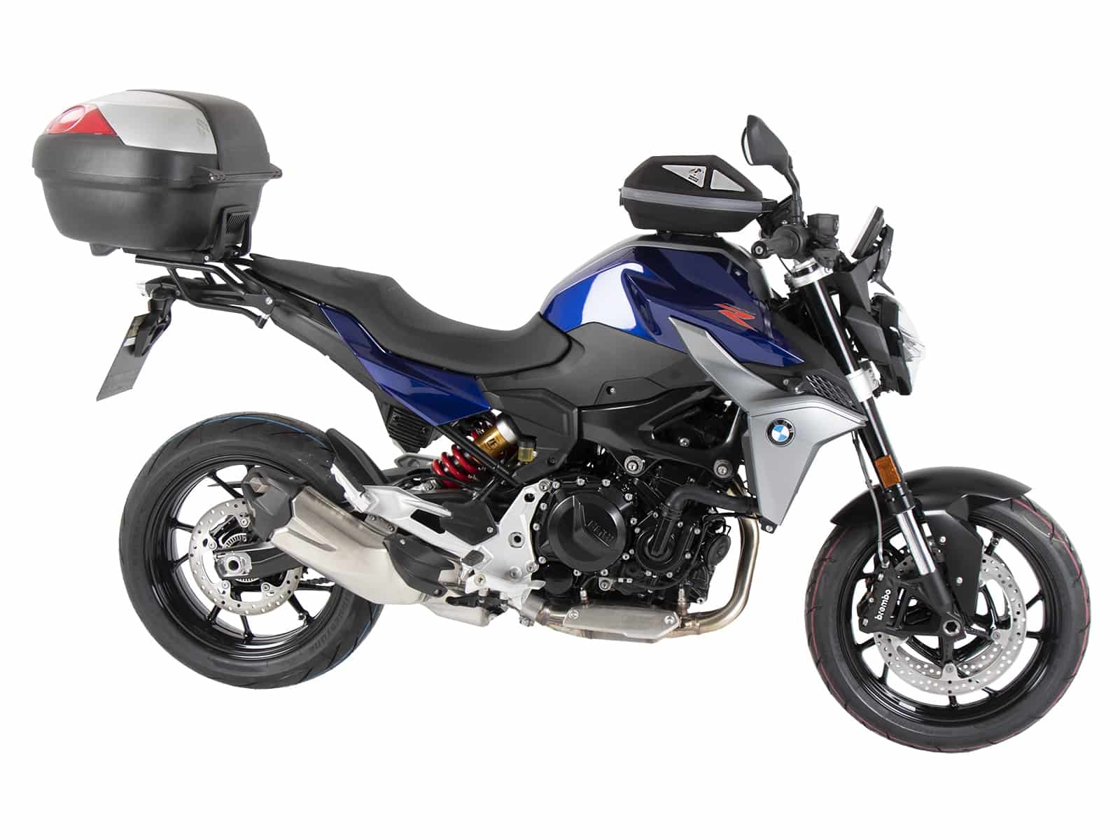 Aluminium topkofferdrager voor origineel bagagerek voor BMW F 900 R (20-24) Hepco & Becker