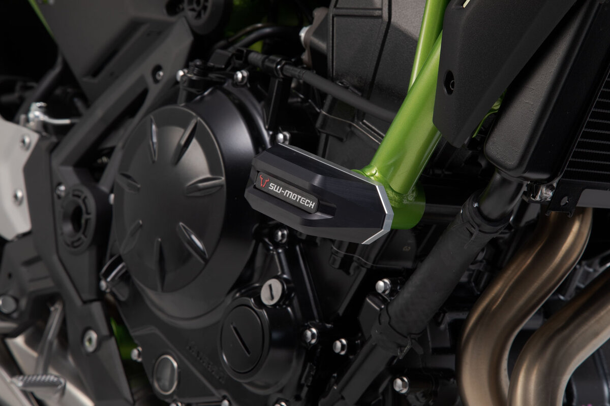 SW-Motech crashpad kit zwart voor Kawasaki Z 650 /RS /S