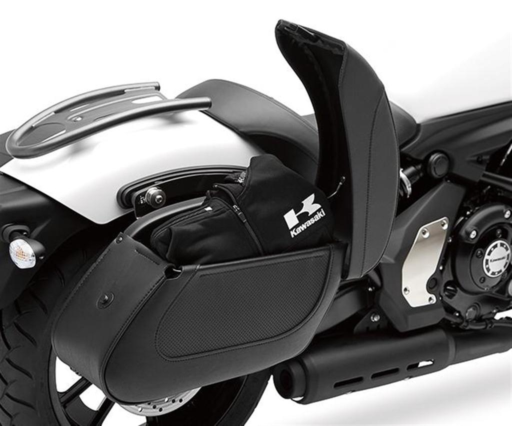Satteltaschen Leder Set für Vulcan S (Bj.15-19) Original Kawasaki