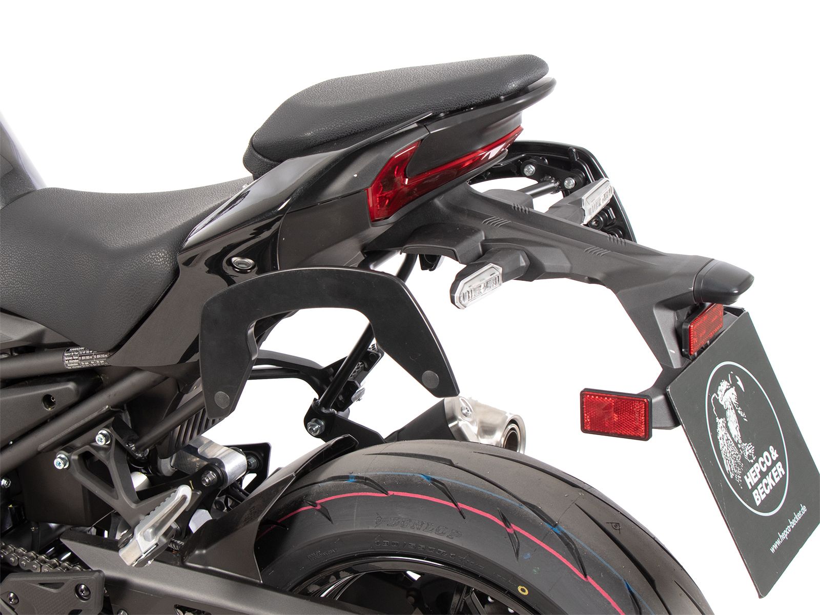 C-Bow Seitenträger schwarz für Kawasaki Z 900 /SE (25-) Hepco & Becker