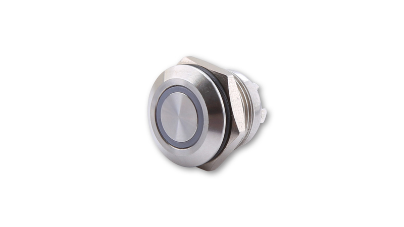HIGHSIDER pro push-button With LED illuminated ring in various colors (M12) (1pc)