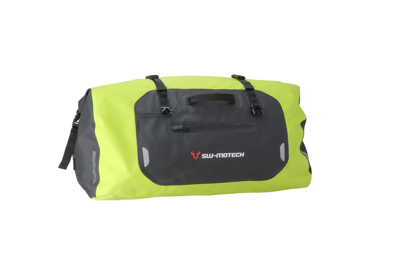 Drybag 600 sacoche arrière pour Moto Guzzi V100 Mandello /S, jaune / gris - SW Motech