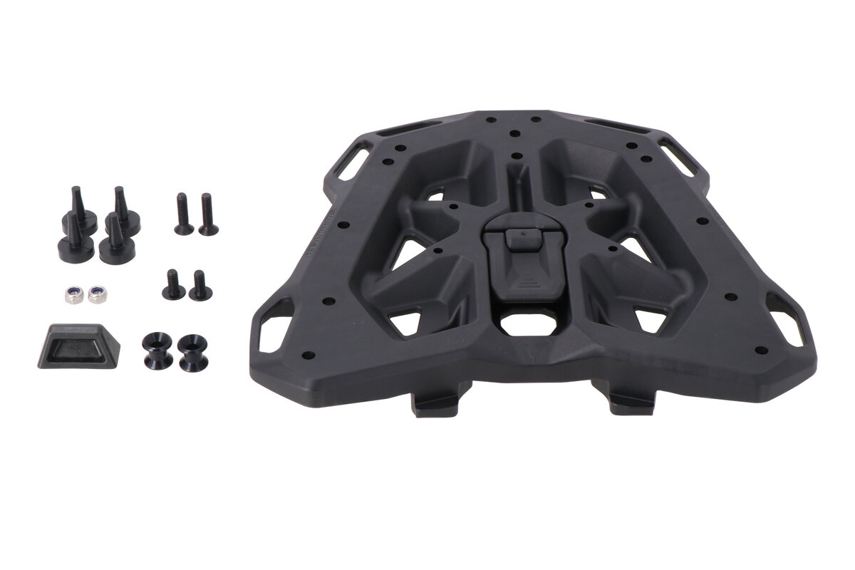 SW-Motech Plaque d'adaptation pour porte-bagages STREET-RACK pour valises rigides DUSC Réception originale SW-Motech