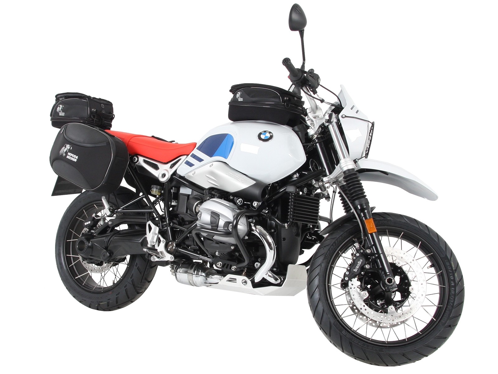 C-Bow Seitenträger schwarz für BMW R nineT Urban G/S (17-23) Hepco & Becker