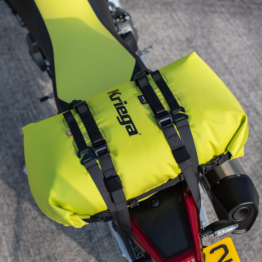 Kriega Rollpack 20 liter - lime / geel