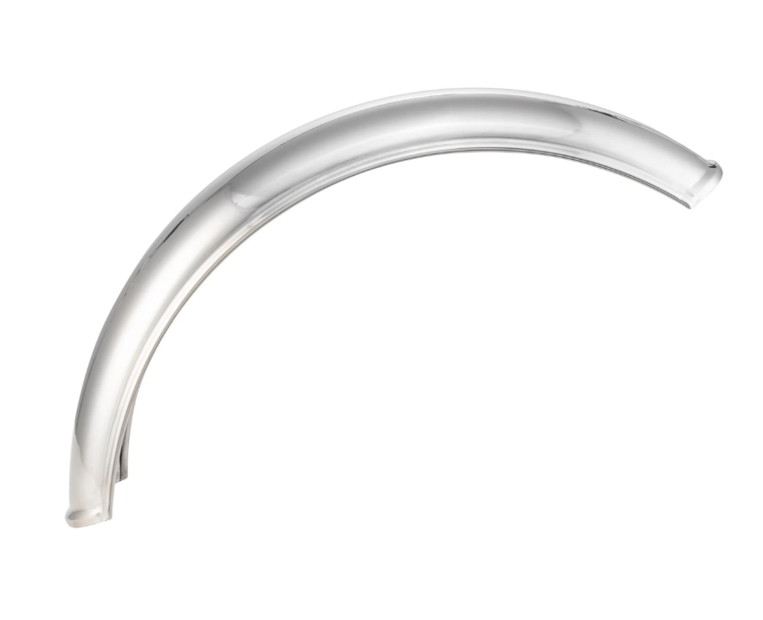 Kotflügel Garelli ohne Halter universell, für Vespa PX 80-200ccm, Edelstahl poliert