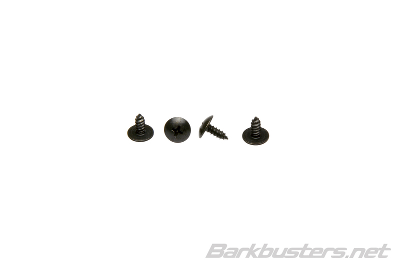 Pièce de rechange Barkbusters Kit de vis pour tôles de protection pour fixer les tôles de protection en plastique à l'arrière