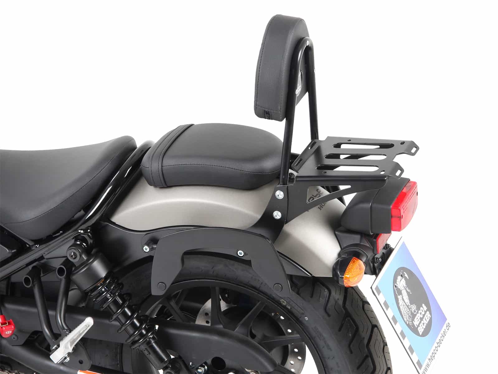 C-Bow Seitenträger schwarz für Honda CMX 500 Rebel (17-) Hepco & Becker