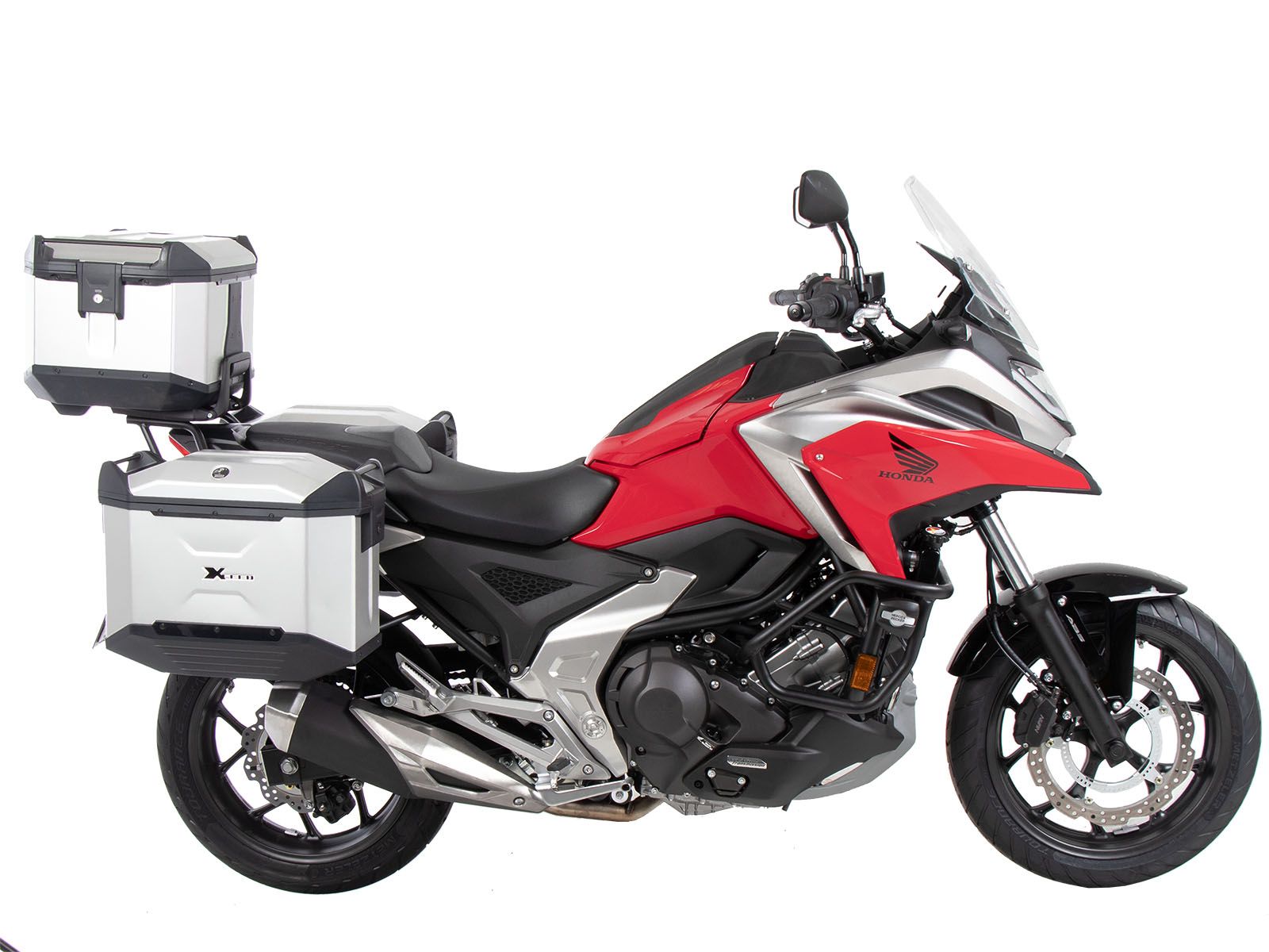 Alurack topkoffer zwart voor Honda NC 750 X /DCT (21-) Hepco & Becker