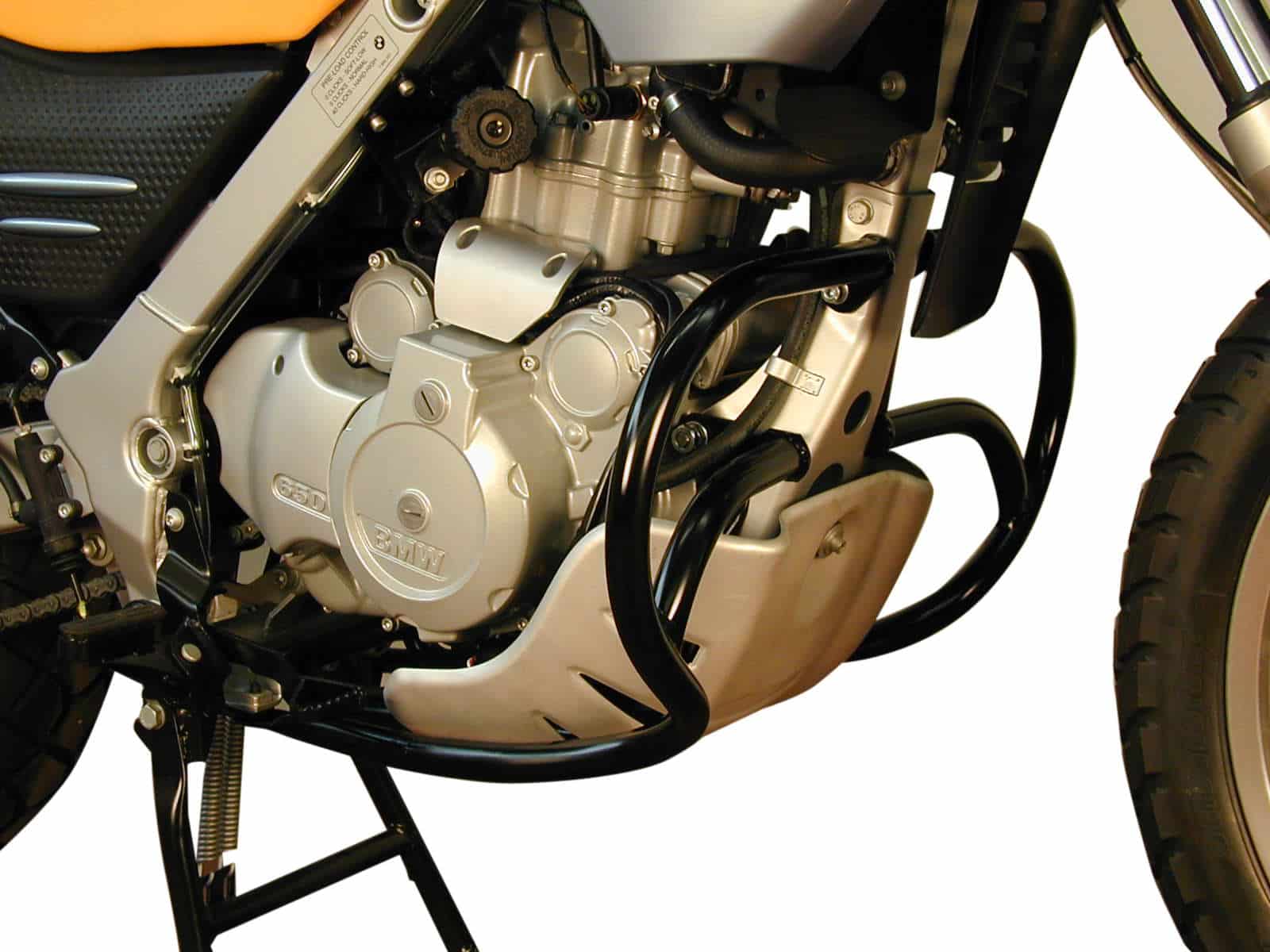 Arceau de protection moteur argenté pour BMW F 650 GS Dakar (00-03)/F 650 GS (01-03)/G 650 GS (09-16)