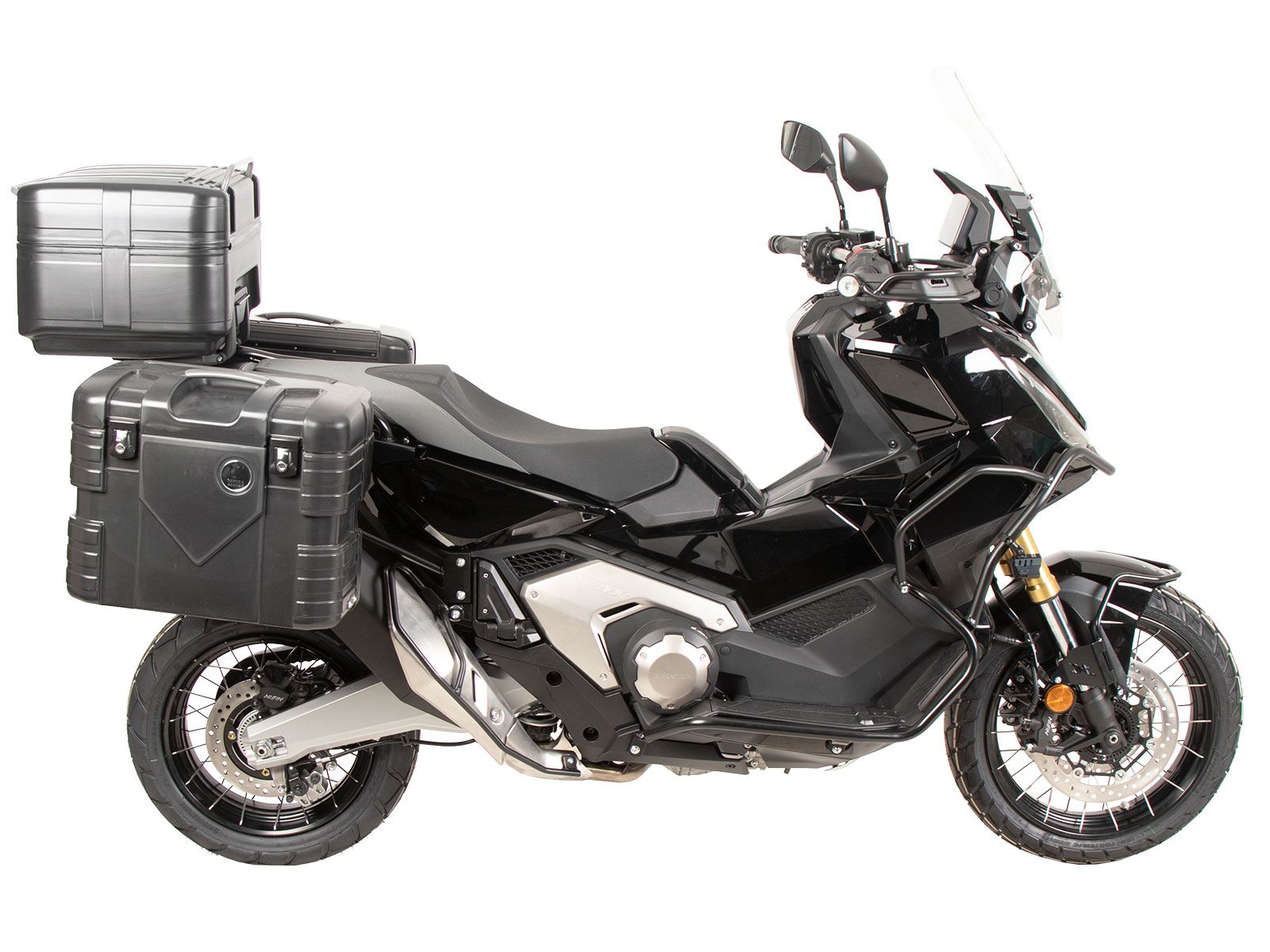Seitenkofferträger festverschraubt schwarz für Honda X-ADV (25- ) Hepco & Becker