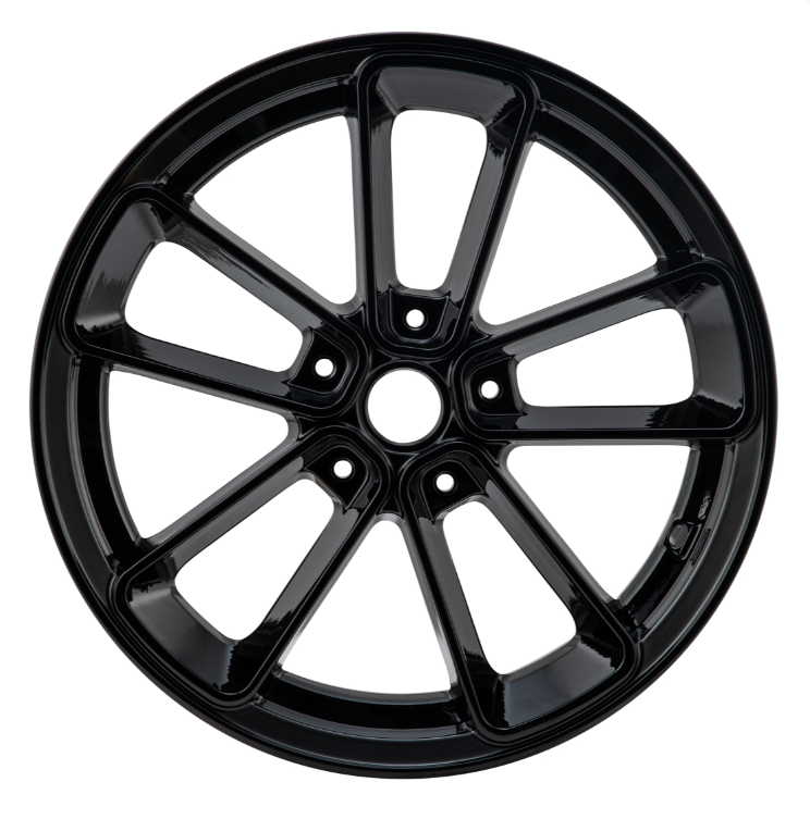 Felge vorne/hinten 13” für Vespa GTS/​GTS Super/​GTV/​GT 60/​GT/​GT L 125-300ccm, schwarz glänzend