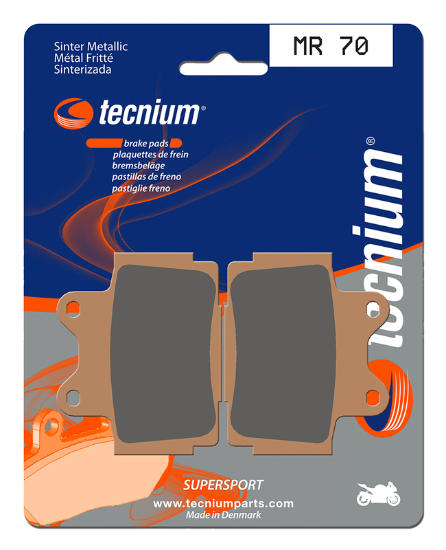 Tecnium Street Performance sintered metal brake pads - MR70
