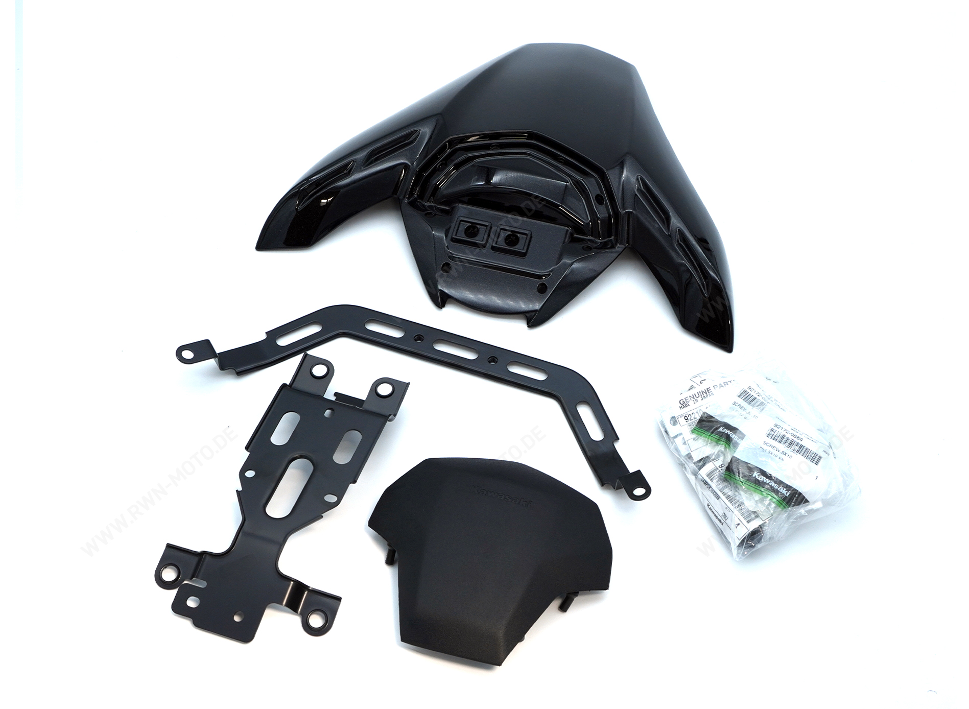 Achterbank Cover Metallic Spark Black Z900 2017- Origineel Kawasaki