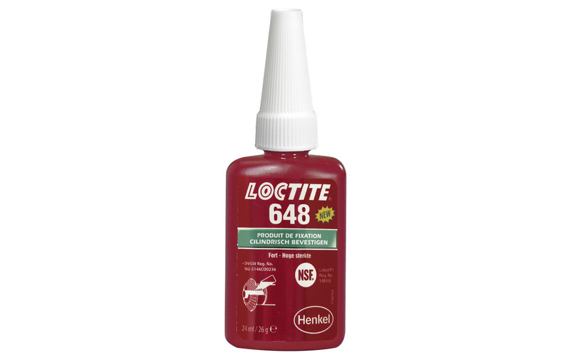 Loctite 648 Bushing bearing adhesive - 24ml bottle