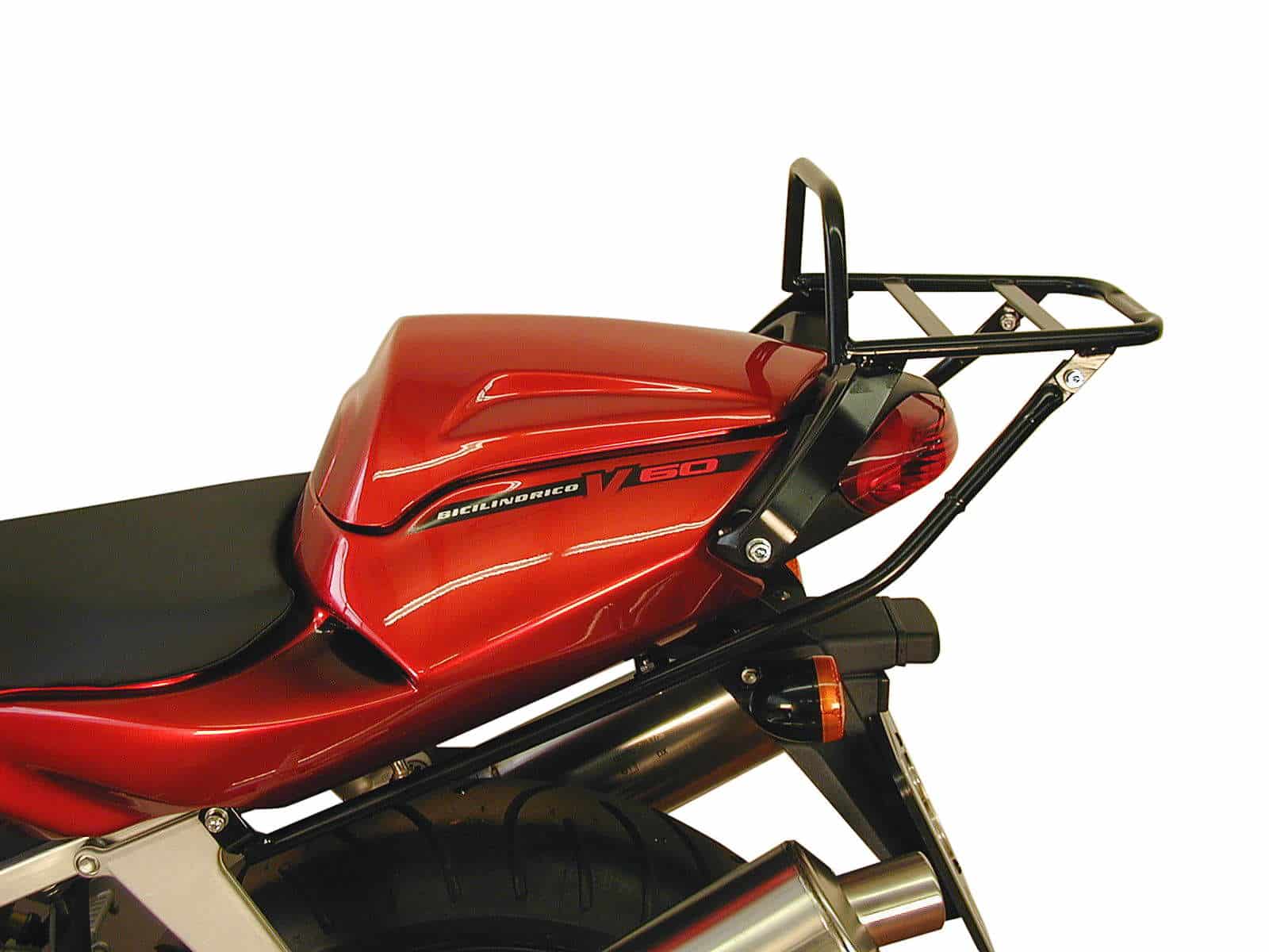 Rohrgepäckbrücke Topcase-Träger schwarz für Aprilia SL 1000 Falco (00-03) Hepco & Becker