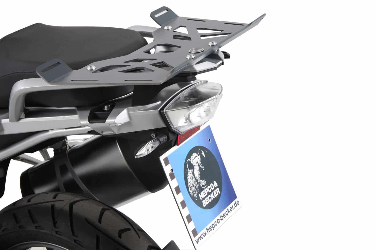 Bagagerekverlenging antraciet voor BMW R 1200 GS LC (13-18) Hepco & Becker