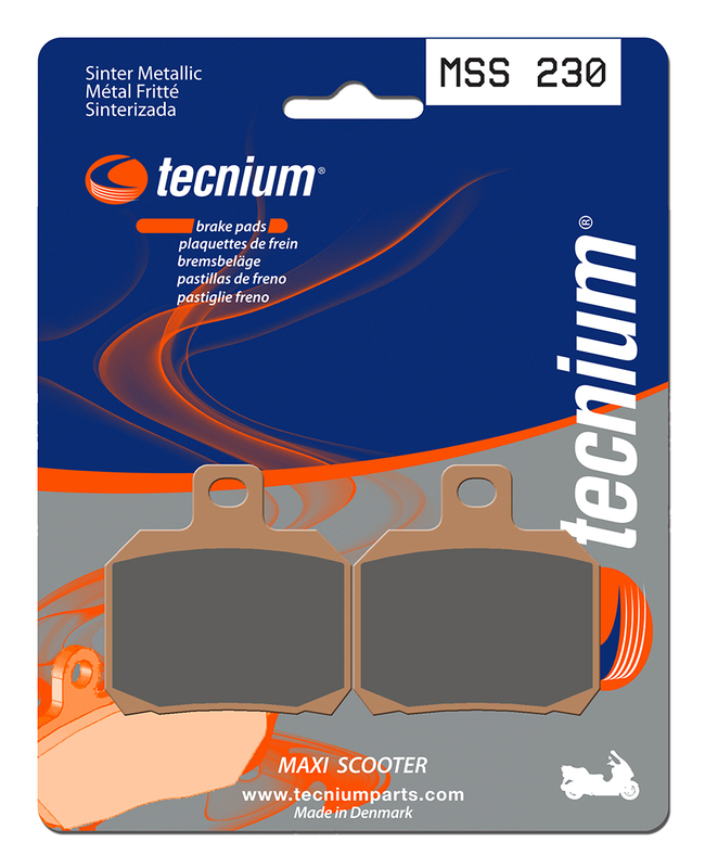 Tecnium Maxi Scooter Sintermetall Bremsbeläge - MSS230
