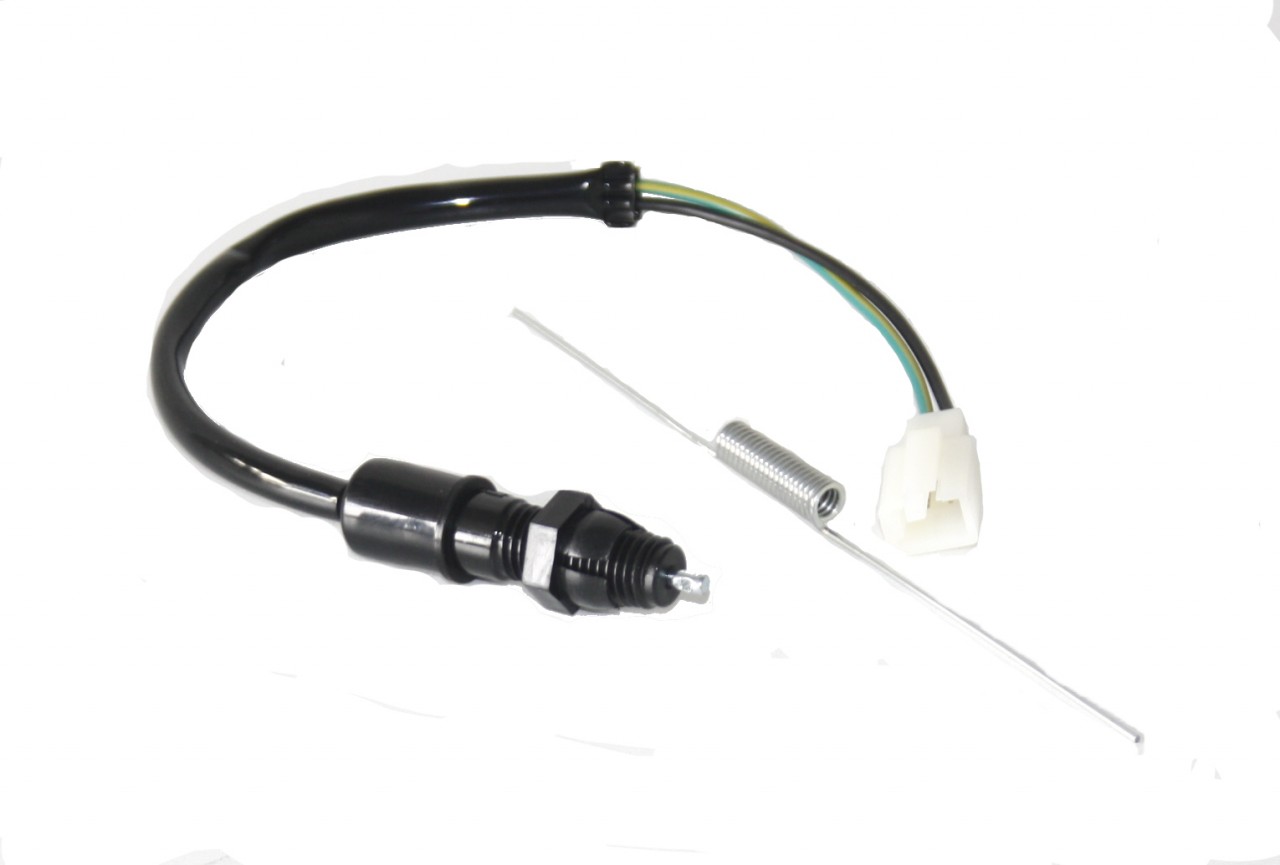 NF Parts remlichtschakelaar 12 V, 2 kabels, vierkante stekker