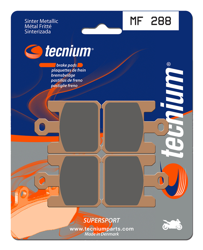 Tecnium Street Performance Sintermetall Bremsbeläge - MF288