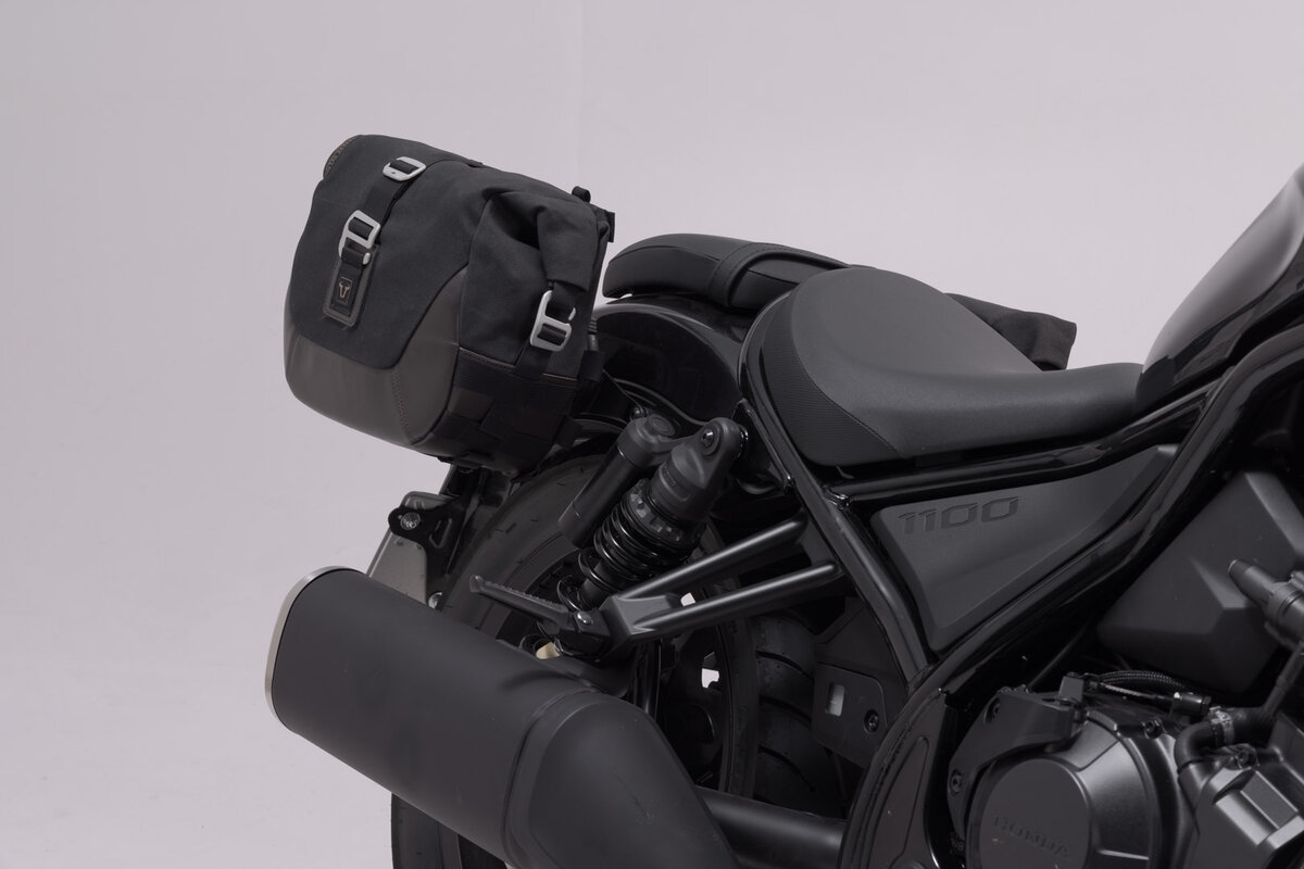 Système de sacoches latérales Legend Gear LC Black Edition pour Honda CMX 1100 Rebel /SE (21-)