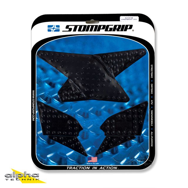 Stompgrip schwarz Volcano für Suzuki GSR750 / GSXS750