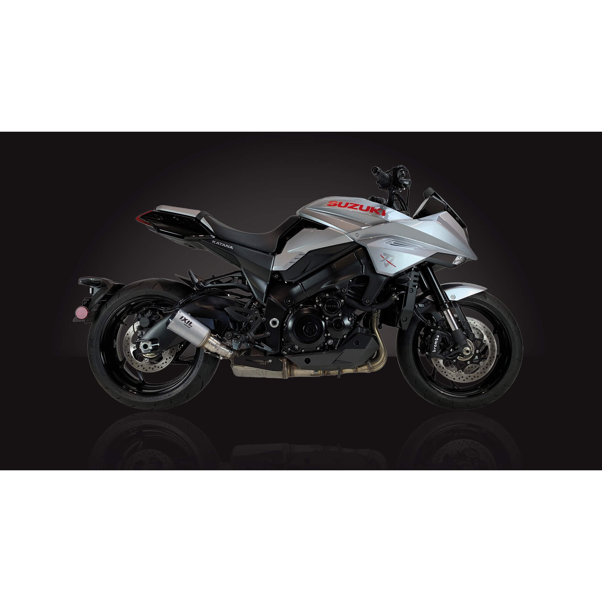 IXIL RB Endtopf Suzuki GSX-S 1000 /Katana, Edelstahl, E-geprüft, Euro3+4