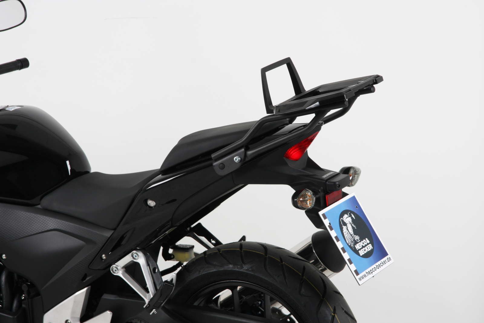 Alurack Topcase-Träger anthrazit für Honda CB 500 F (13-15) Hepco & Becker