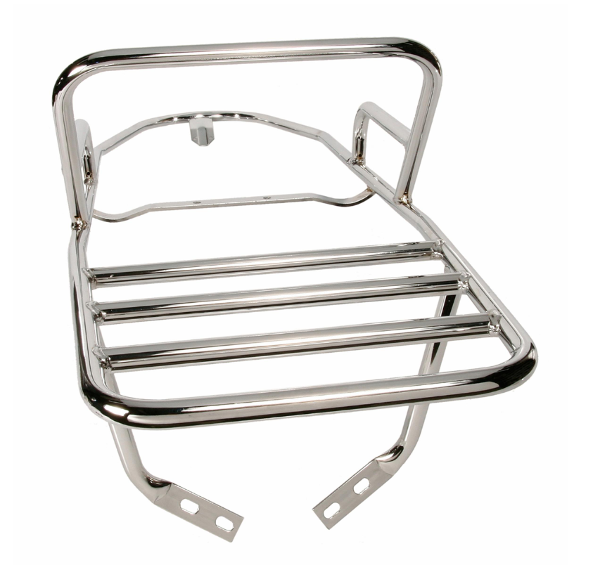 Gepäckträger hinten für Vespa PX 80-200ccm, chrom
