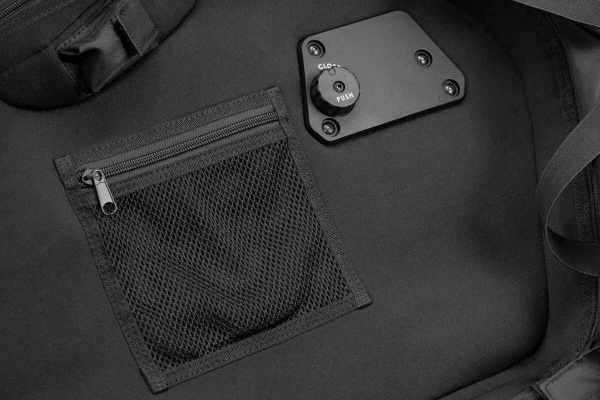 AERO ABS side case system for Moto Guzzi V85 TT