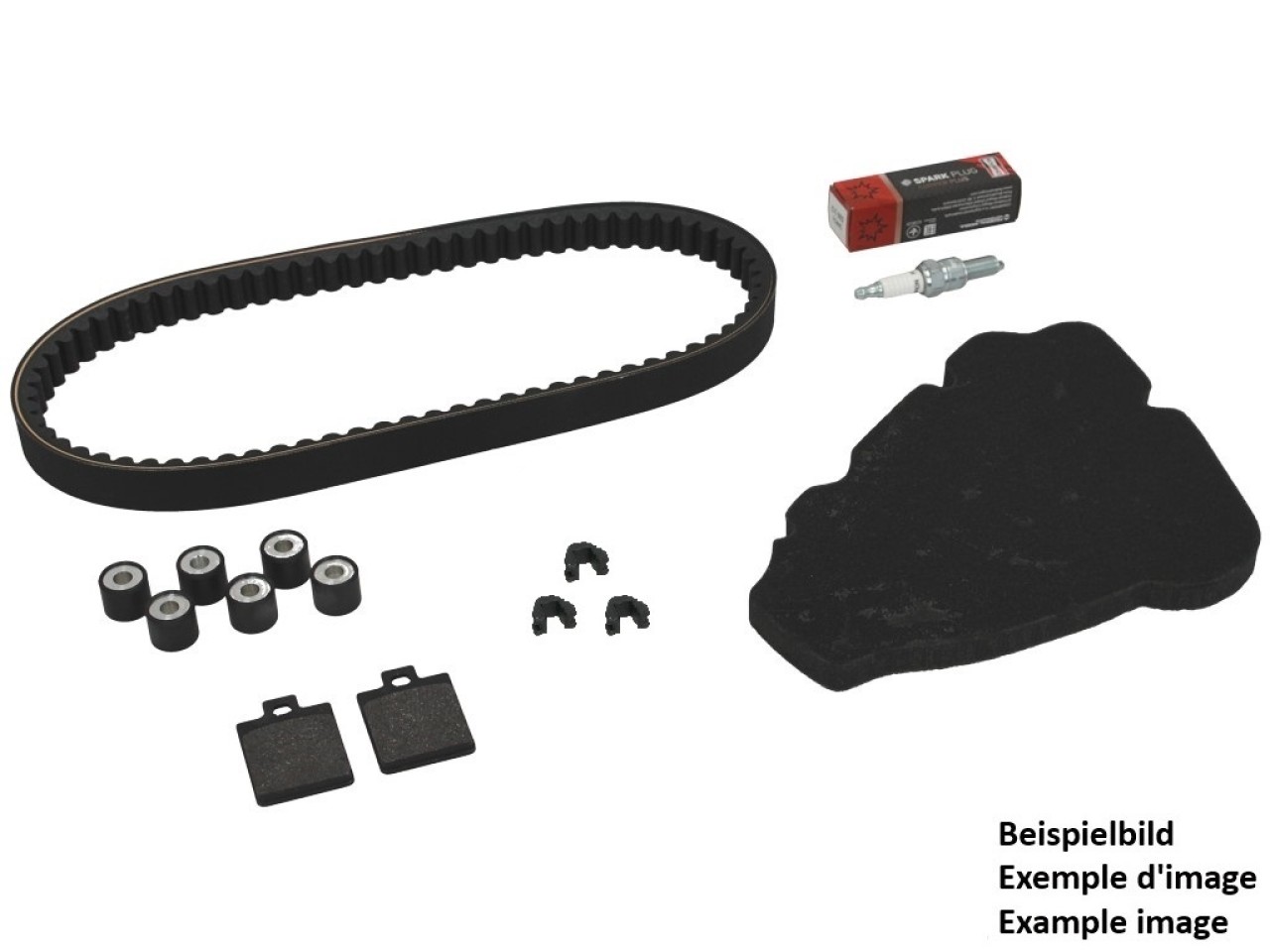 Inspektionskit Plus (OEM) mit Bremsbelägen Aprilia Atlantic 300 4T 2010-2012