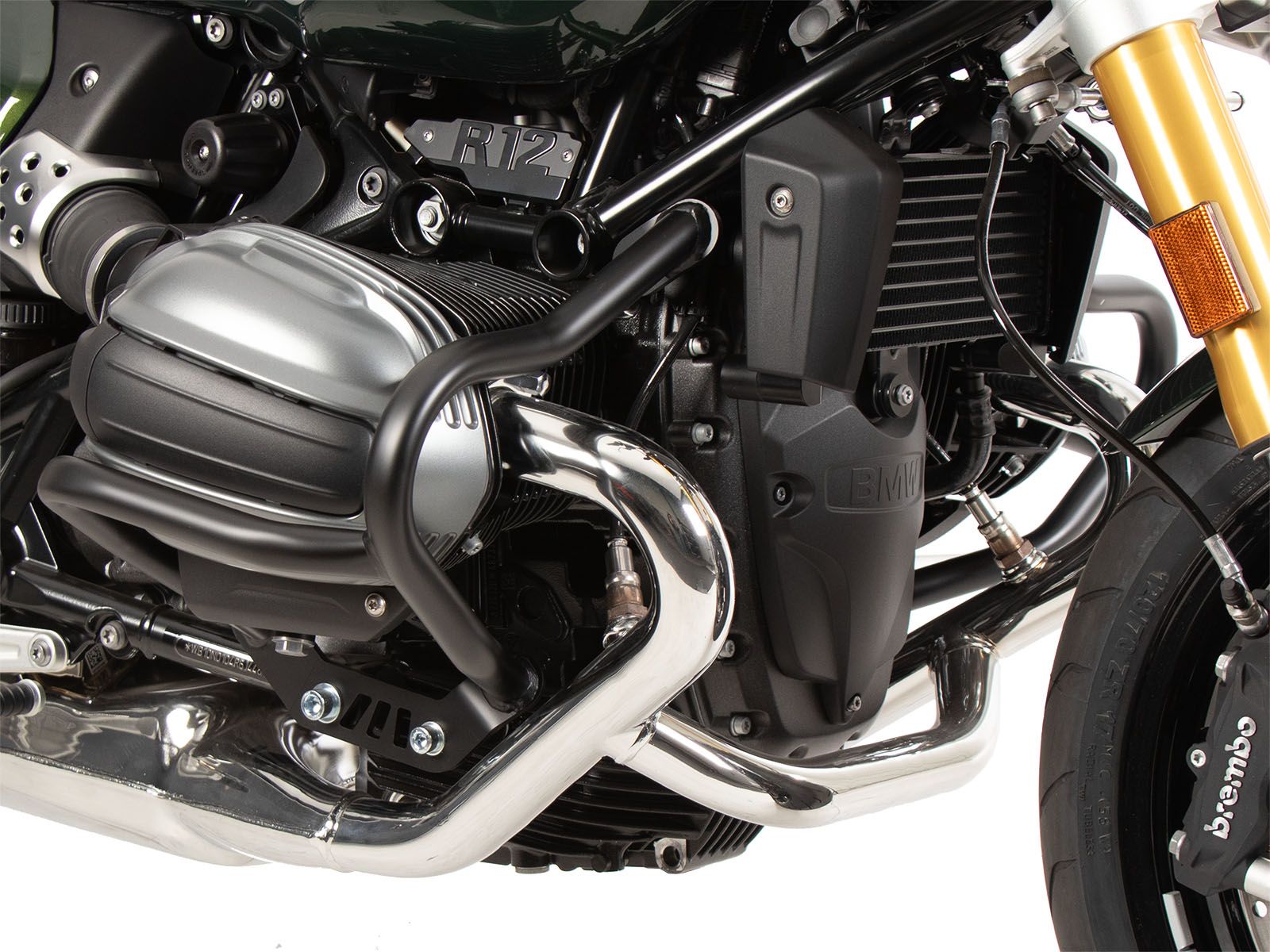 Engine guard black for BMW R 12 G/S (25-) Hepco & Becker