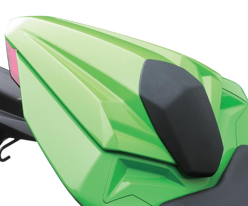 Abdeckung Soziussitz 35K Candy Flat Blazed Green Z300 2016 Original Kawasaki