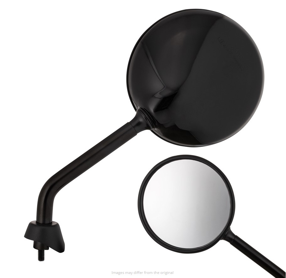 Rétroviseur Shorty, noir brillant, droite et gauche pour Vespa GTS / GTS Super HPE 125/300 ('19-)