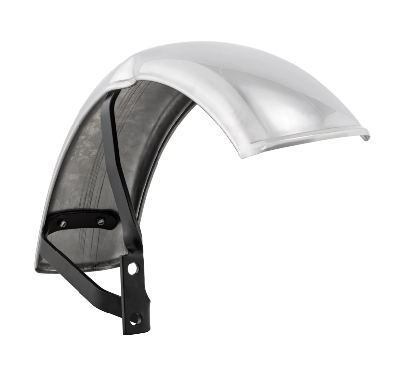 Kotflügel Garelli für Vespa PX 80-200ccm, Metall, chrom