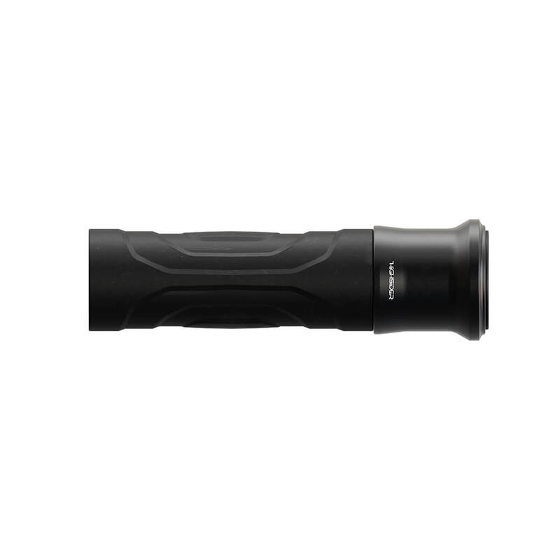 HIGHSIDER pro Esagano-RS Griffgummi Schwarz 7/8 Zoll (22,2 mm), 125 mm (Paar)