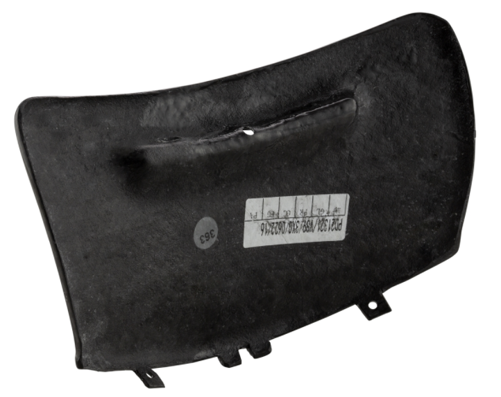 Zündkerzenklappe für Vespa Primavera/​Sprint 50-150ccm 2T/​4T AC, Carbon