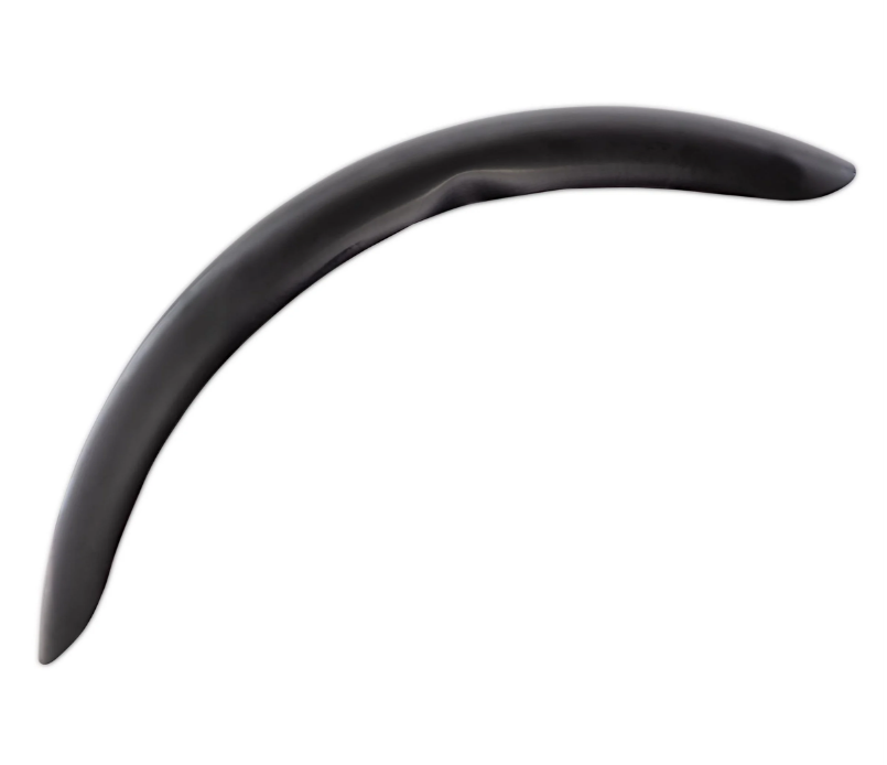 Kotflügel Garelli Race EVO II ohne Halter, universell für Vespa PX 80-200ccm, GFK, schwarz