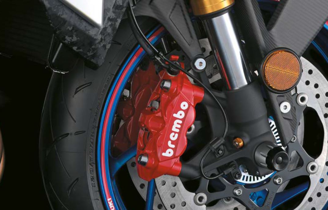 Brembo Bremssattel in Rot Set Vorne für Suzuki GSX-S 1000 GT (21-) Original