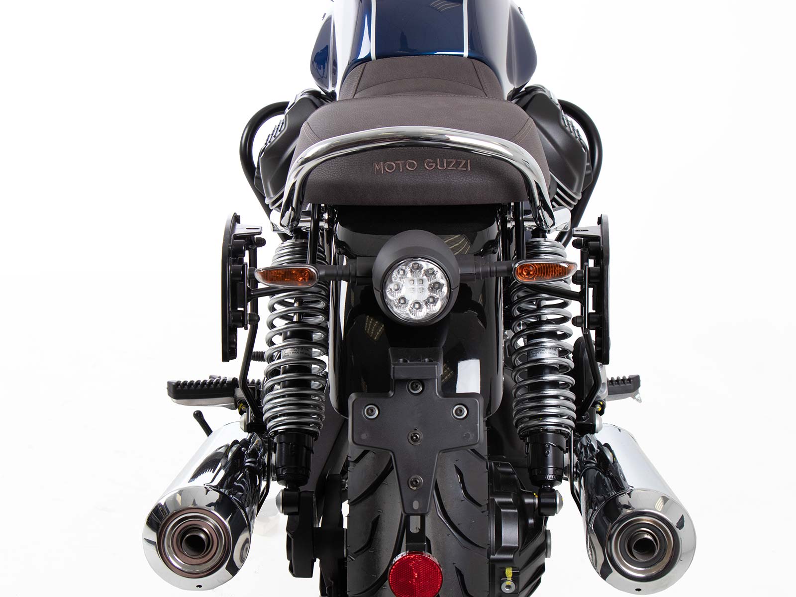 C-Bow Seitenträger schwarz für Moto Guzzi V7 850 Stone Corsa (2024) Hepco & Becker