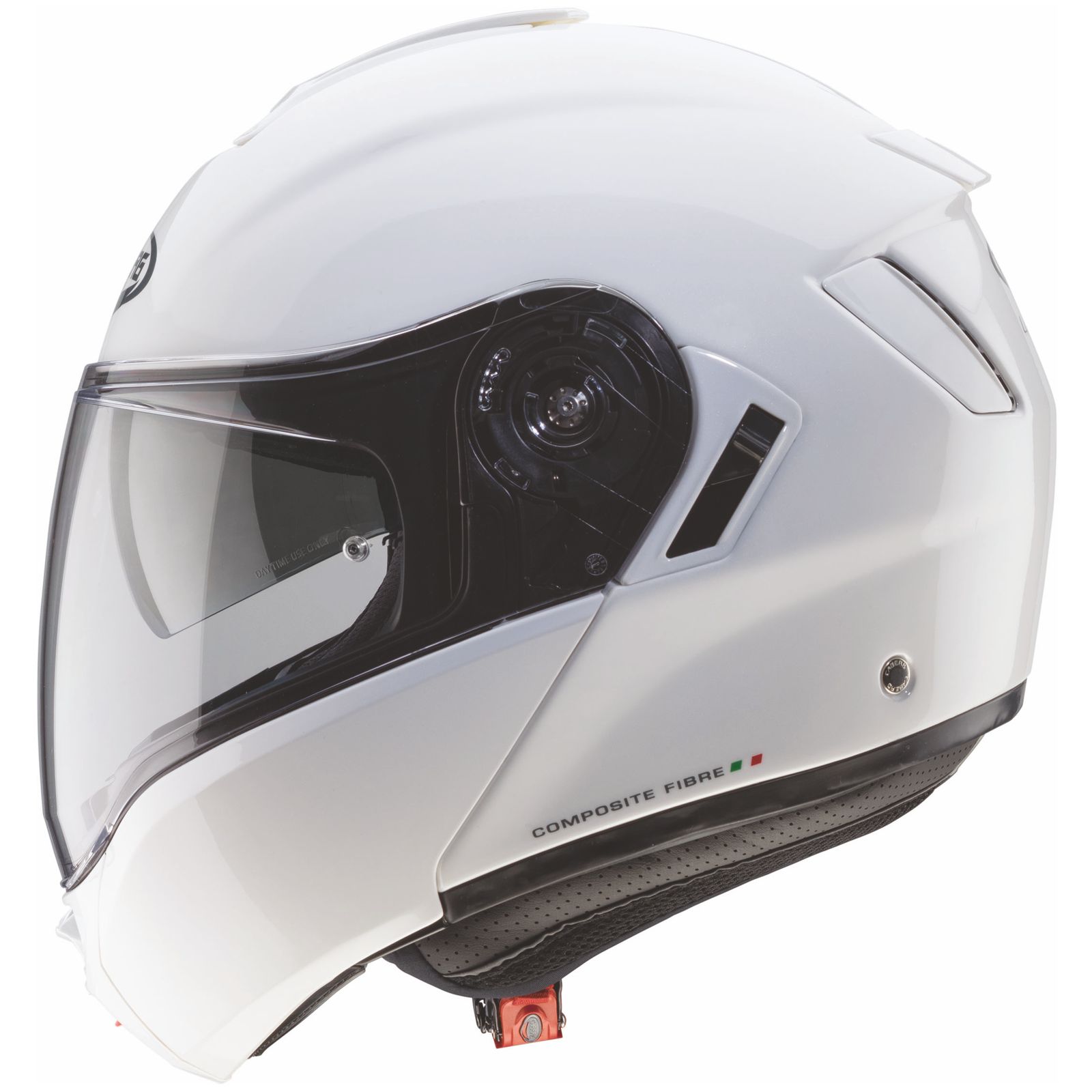Caberg Helm Levo, wit metallic