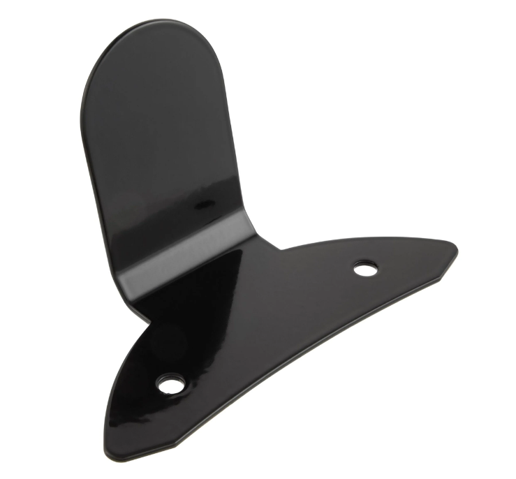 Halter Pickerl für österreichische Prüfplakette für Vespa GTS/​GTS Super/GTV/GT, schwarz glänzend
