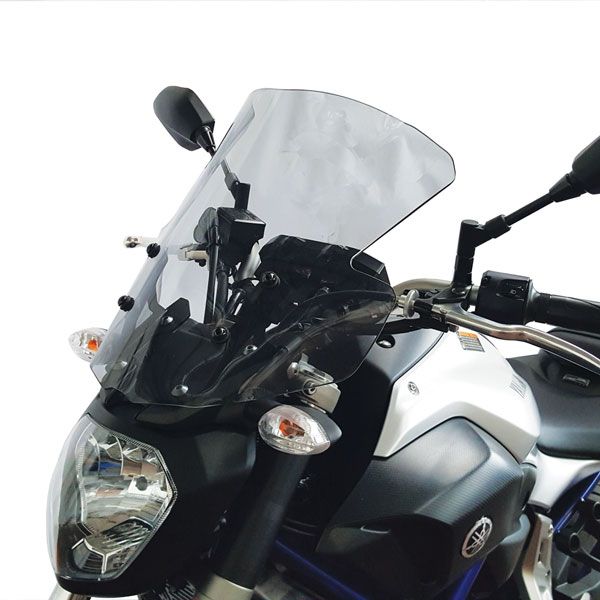 Windschutzscheibe Medium für Yamaha MT-07 (14-16) dunkelrauch