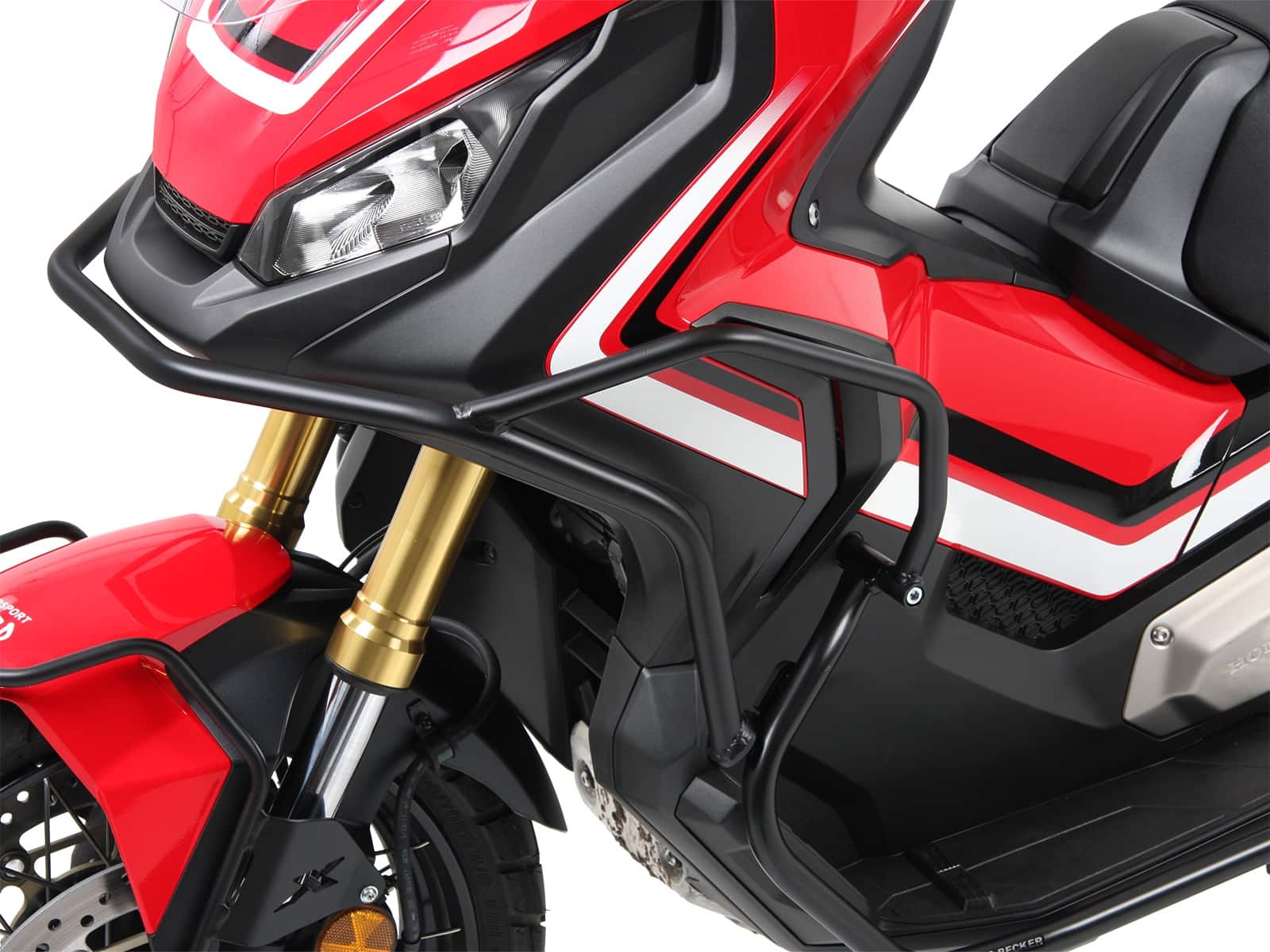 Frontschutzbügel schwarz in Kombination mit Motorschutzbügel für X-ADV 750 (17-20) Hepco & Becker
