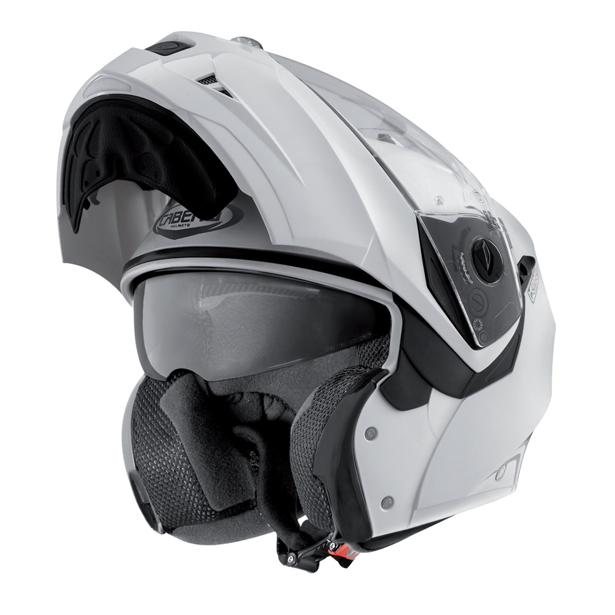 Caberg Helm Duke II, weiß metallic