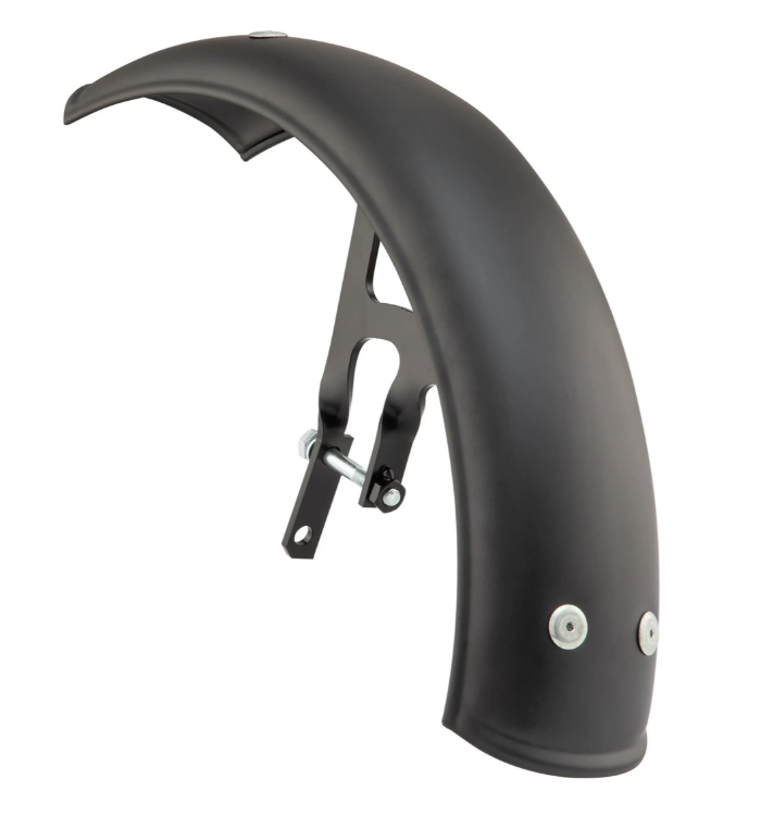 Kotflügel Garelli für Vespa PX 80-200ccm, Metall, schwarz matt