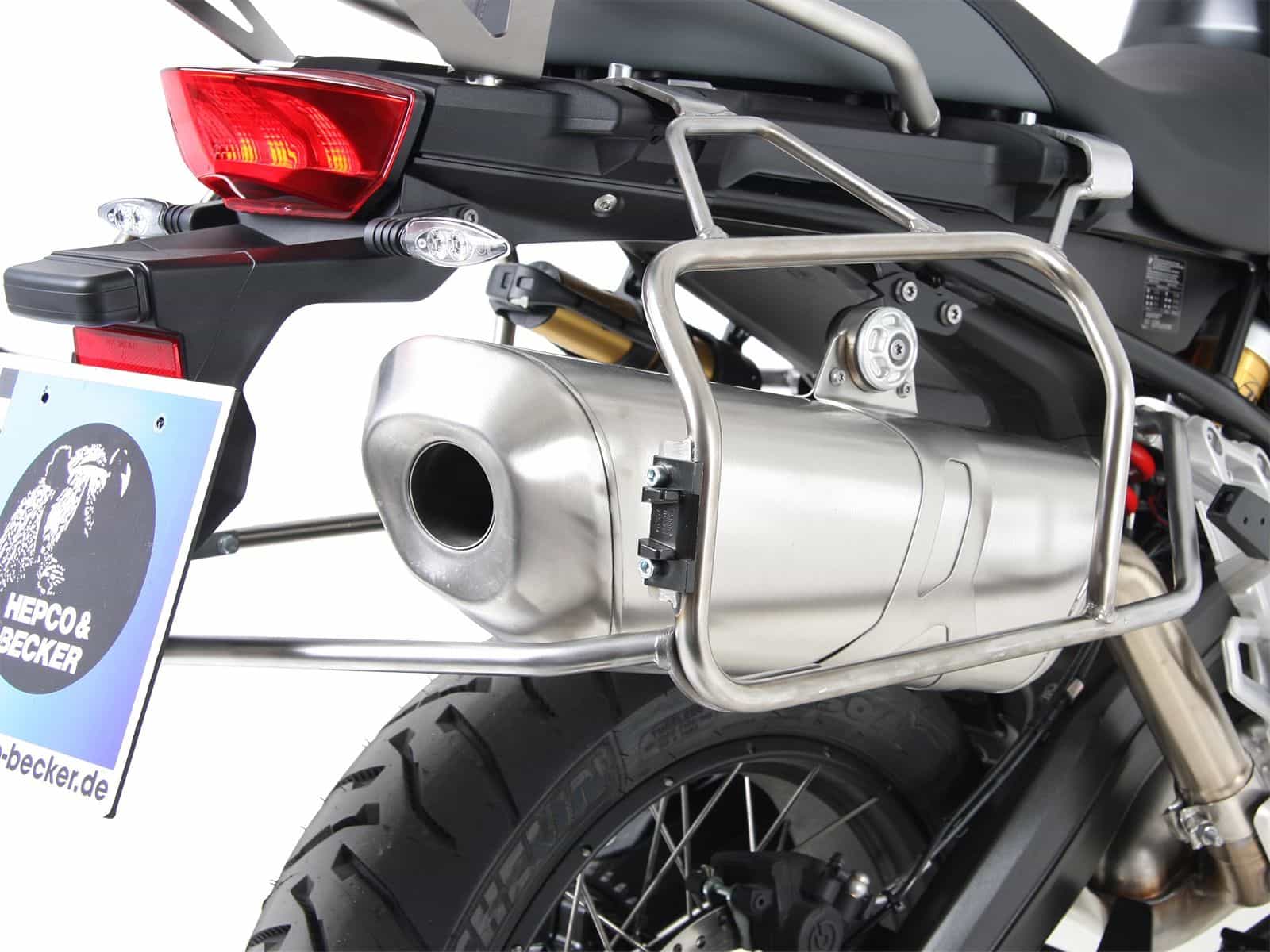 Zijkofferhouder Uitgesneden roestvrij staal voor Xplorer Uitgesneden koffer 40/37 voor BMW F 850 GS Adventure