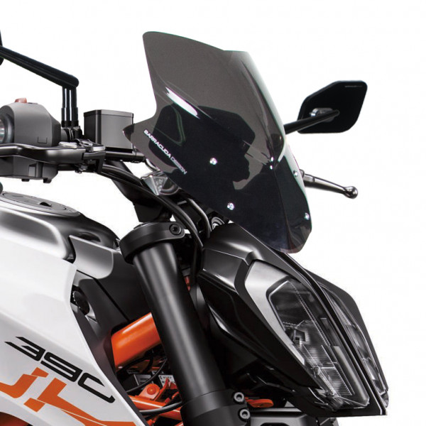 Windschild Aerosport für KTM 125 Duke / 390 Duke (17-21) - Barracuda